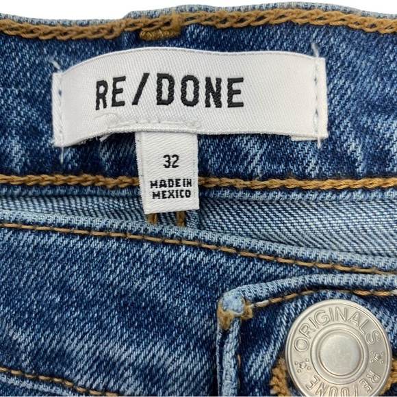 Re/Done 70s Stove Pipe Jeans NEW - Picture 2 of 15